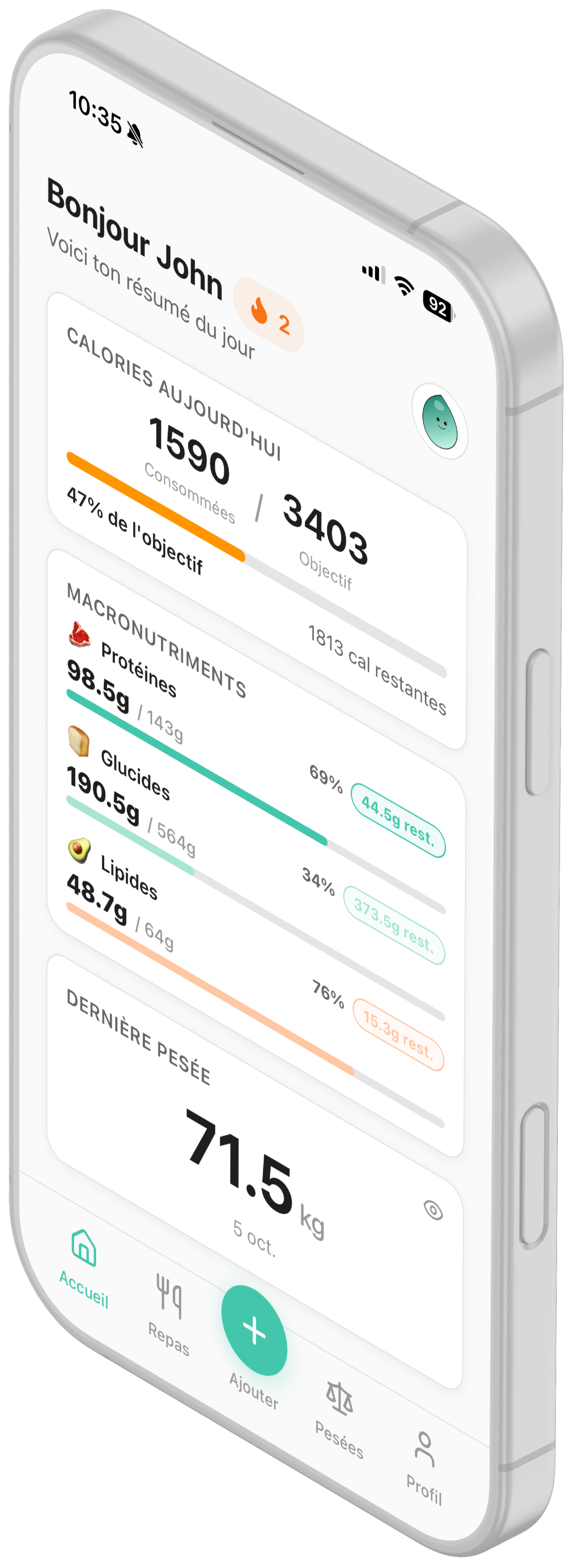 Chia App Mockup